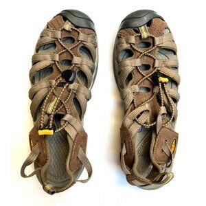 Keen Womens Hiking Sandals Size 9.5 Washable Waterproof Whisper Sport Tan